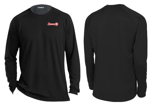 FITNESS19 MENS UNIFORM ST420LS SPORT-TEK DRY ZONE LONG SLEEVE SHIRT  (COMPANION TO THE T473 SHORT SLEEVE)