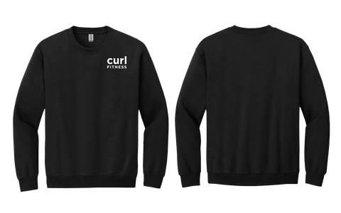 CURL Fitness Gildan Fleece Crewneck
