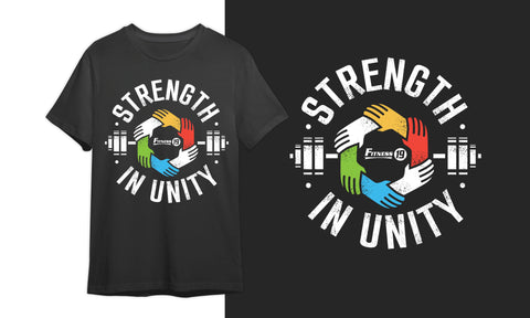 Strength in Unity - FITNESS19 LIFE STYLE TEE - PROMO - no minimums