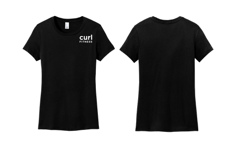CURL Fitness  Ladies Tee Dm104L