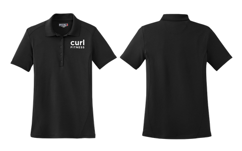 CURL Fitness  LADIES L475 SPORT-TEK DRY-ZONE PERFORMANCE POLO (XS - XL)