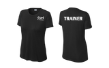 CURL FITNESS Womens Black Tee - LST350