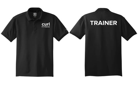 CURL FITNESS Black Ogio Polo - OG101