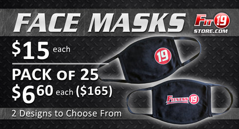 Fitness 19 Face Masks
