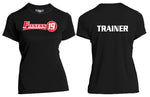 LADIES LST350 SPORT-TEK DRY ZONE SHORT SLEEVE RAGLAN T-SHIRT (XS - XL)