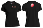 LADIES LST350 SPORT-TEK DRY ZONE SHORT SLEEVE RAGLAN T-SHIRT (XS - XL)