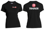 LADIES LST350 SPORT-TEK DRY ZONE SHORT SLEEVE RAGLAN T-SHIRT (XS - XL)