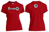 LADIES LST350 SPORT-TEK DRY ZONE SHORT SLEEVE RAGLAN T-SHIRT (XS - XL)