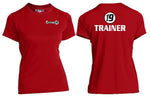LADIES LST350 SPORT-TEK DRY ZONE SHORT SLEEVE RAGLAN T-SHIRT (XS - XL)