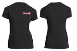 LADIES LST700 SPORT-TEK ULTIMATE CREW PERFORMANCE V-NECK T-SHIRT (SOME SIZE MAY BE SUBBED FOR LST353 IF OUT OF STOCK) (XS - XL)