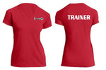 LADIES LST700 SPORT-TEK ULTIMATE CREW PERFORMANCE V-NECK T-SHIRT (SOME SIZE MAY BE SUBBED FOR LST353 IF OUT OF STOCK) (XS - XL)