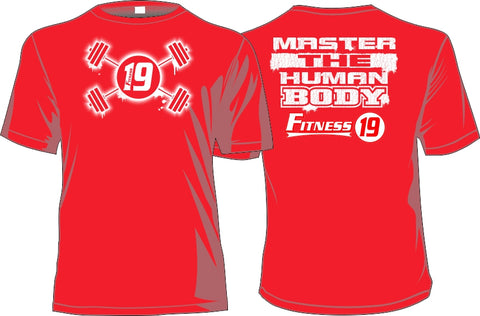 "Master the Human Body" FITNESS19 LIFE STYLE TEE - PROMO
