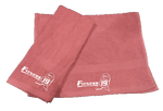 PINK  " Breast Cancer Awareness" TOWEL - WHITE INK