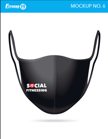 Social Fitnessing Face Coverings (Private Orders Only)